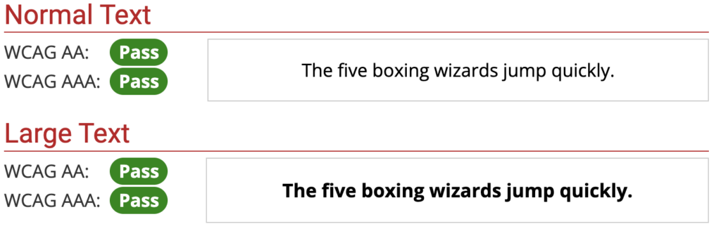 white background black text