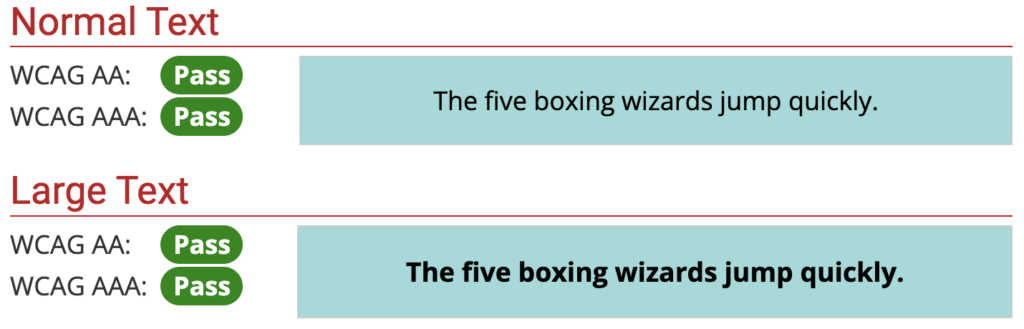 bay background black text